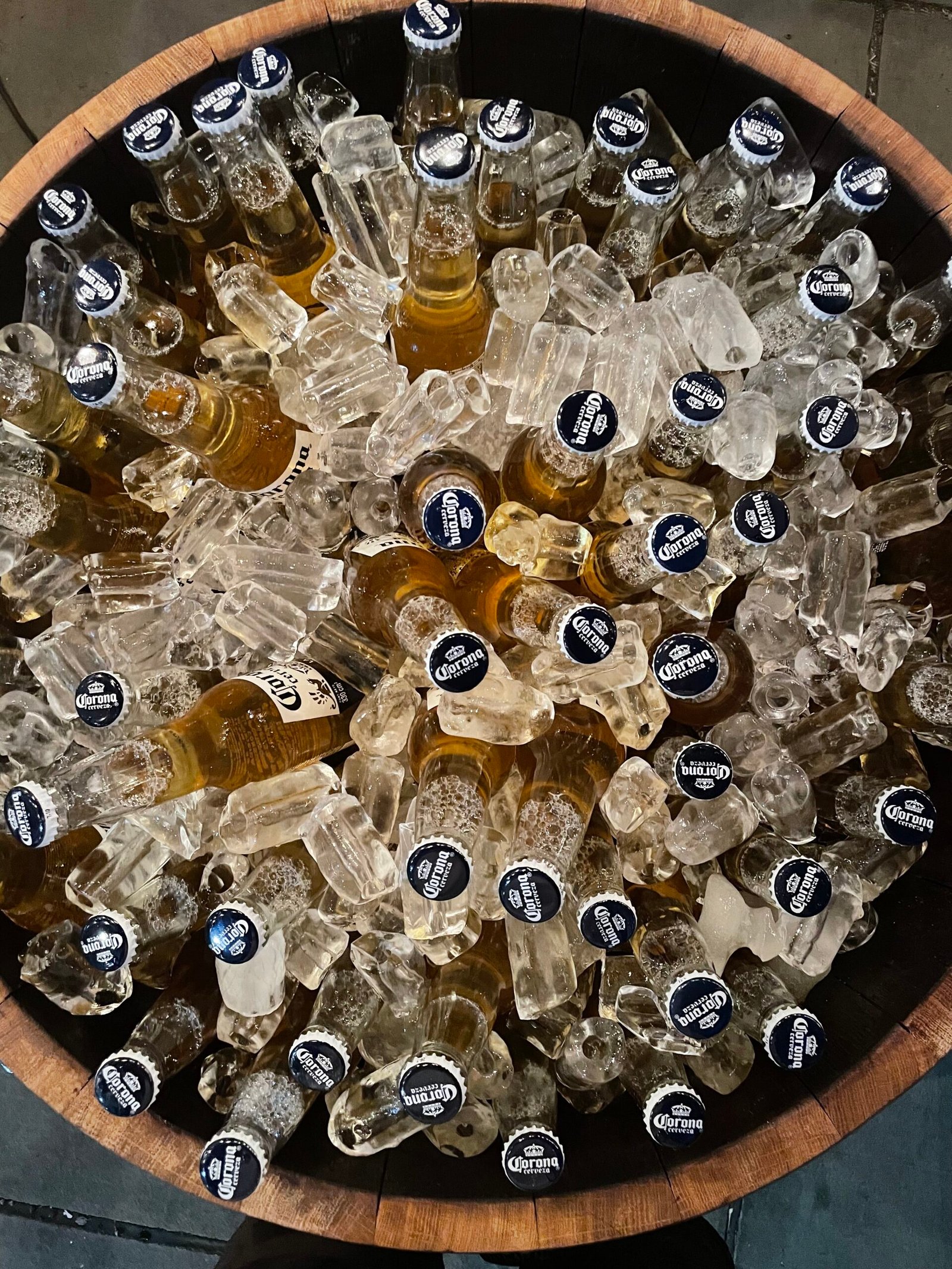 barra de vinos